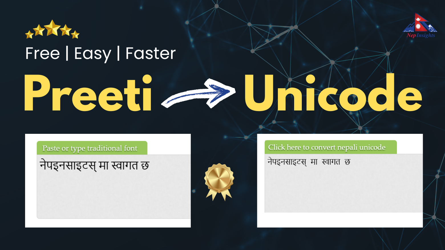 Preeti to Unicode Converter: Convert Nepali Font to Unicode Instantly | Nepinsights